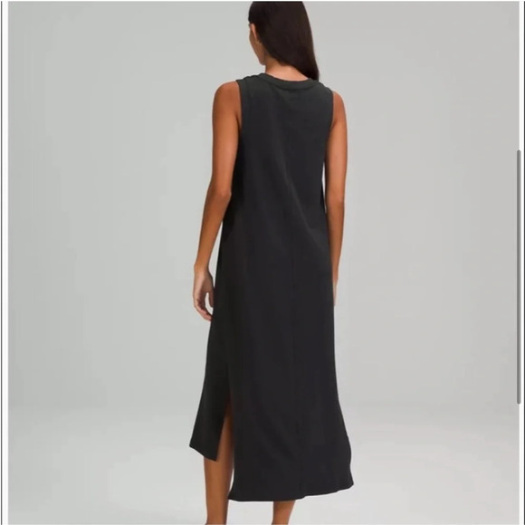 Lululemon All  Yours Tank Maxi Dress in Black Size 2 - Picture 4 of 9